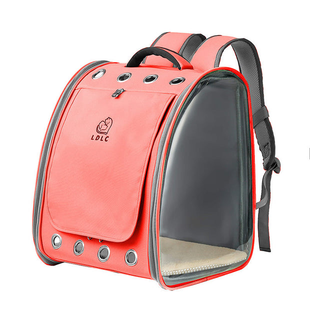 Pet Backpack Full Transparent PVC Pet Backpack