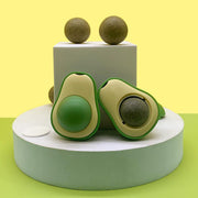 Cute Avocado Catnip Toy for Interactive
